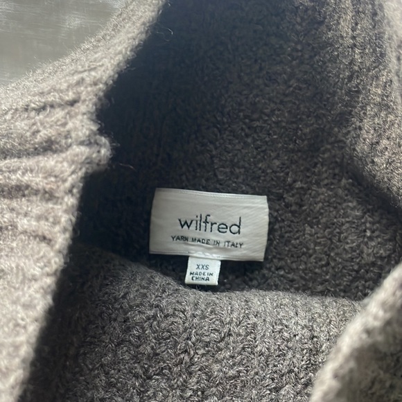 Wilfred 100% Wool XXS Highneck Sweater - Picture 2 of 4